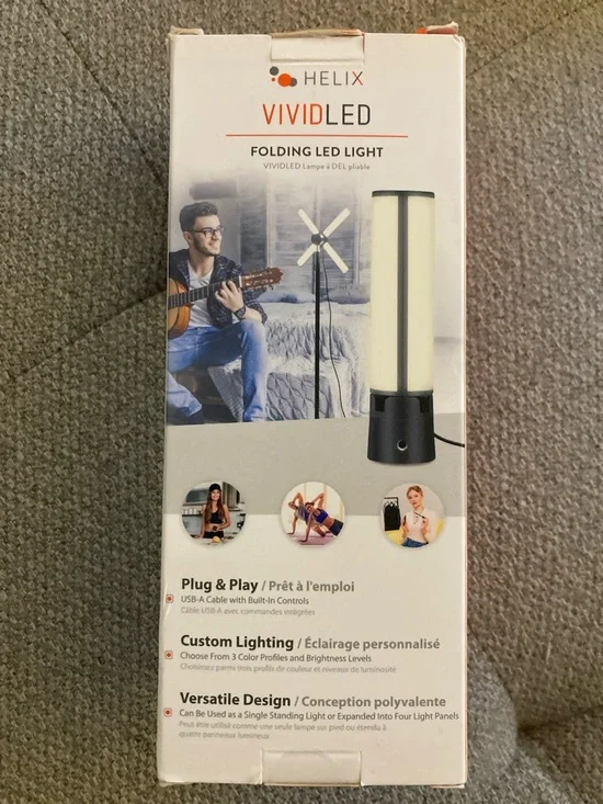 Helix VIVIDLED Portable Folding LED Light - Picture 2 of 4